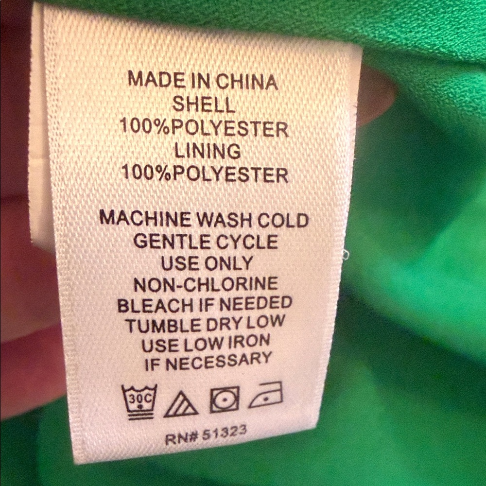 CeCe Emerald Ruffled Blouse - Picture 3 of 4